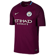 Manchester City<br>Away Shirt<br>2017 - 2018
