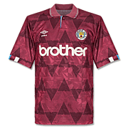 Manchester City<br>Away Shirt<br>1990 - 1992