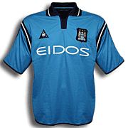 Manchester City<br>Home Shirt<br>2001 - 2002