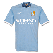 Manchester City<br>Home Shirt<br>2010 - 2011