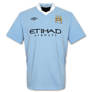 Manchester City<br>Home Shirt<br>2011 - 2012