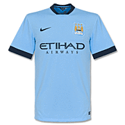 Manchester City<br>Home Shirt<br>2014 - 2015