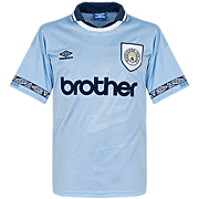 Manchester City<br>Home Shirt<br>1993 - 1995