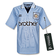 Manchester City<br>Home Shirt<br>1996 - 1997