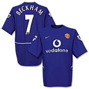 Beckham<br>Man Utd EPL 3e Voetbalshirt<br>2002 - 2003