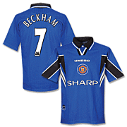 Beckham<br>Manchester United EPL 3e Voetbalshirt<br>1997 - 1998
