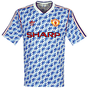 Man Utd<br>Away Shirt<br>1990 - 1992