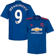 Zlatan Ibrahimovic<br>Man Utd Away Shirt<br>2016 - 2017