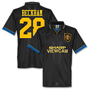 Beckham<br>Man Utd Away Shirt<br>1994 - 1995