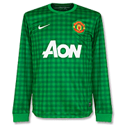 Man Utd<br>Home GK Shirt<br>2012 - 2013