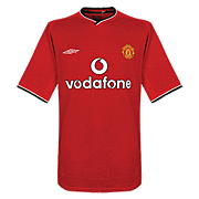 Man Utd<br>Home Shirt<br>2000 - 2002