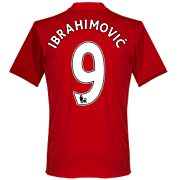 Zlatan Ibrahimovic<br>Man Utd Thuis Voetbalshirt<br>2016 - 2017