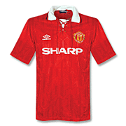 Man Utd<br>Home Shirt<br>1992 - 1994