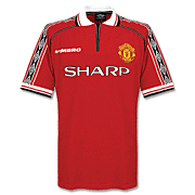 Man Utd<br>Home Shirt<br>1998 - 2000