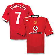Ronaldo<br>Man Utd Home Shirt<br>2004 - 2005