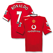 Ronaldo<br>Man Utd Home Jersey<br>2004 - 2005