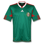Mexico<br>Camiseta Local<br>2010 - 2011