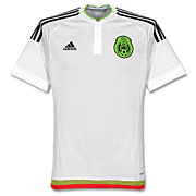 Mexico<br>Camiseta Visitante<br>2015 - 2016