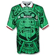 Mexico<br>Thuis Voetbalshirt<br>1998