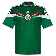Mexico<br>Home Shirt<br>2014 - 2015