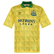 Newcastle United<br>Camiseta Visitante<br>1992 - 1993