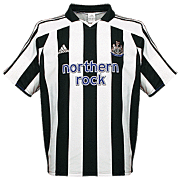 Newcastle United<br>Home Jersey<br>2003 - 2004