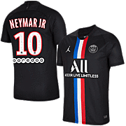 Neymar<br>Paris Saint Germain 4e Voetbalshirt<br>2019 - 2020