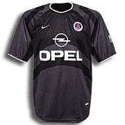 PSG<br>Away Jersey<br>2001 - 2002