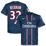 Beckham<br>Paris Saint Germain Thuisshirt<br>2012 - 2013