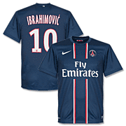 Zlatan Ibrahimovic<br>PSG Home Shirt<br>2012 - 2013
