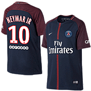 Neymar<br>PSG Home Shirt<br>2017 - 2018