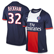 Beckham<br>Paris Saint GermainThuisshirt<br>2013 - 2014