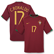 Ronaldo<br>Portugal Thuis Voetbalshirt<br>2006 - 2007