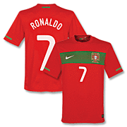 Ronaldo<br>Portugal Home Shirt<br>2010 - 2011
