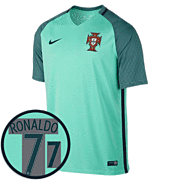 Ronaldo<br>Portugal Away Trikot<br>2016 - 2017