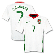 Ronaldo<br>Portugal Away Shirt<br>2007 - 2008