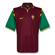 Portugal<br>Thuis Voetbalshirt<br>1998 - 1999