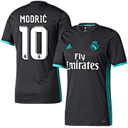 Modric<br>Real Madrid Uit Voetbalshirt<br>2017 - 2018