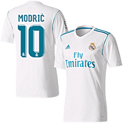 Modric<br>Real Madrid Thuis Voetbalshirt<br>2017 - 2018