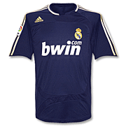 Real Madrid<br>Away Shirt<br>2007 - 2008