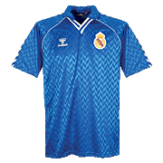 Real Madrid<br>Away Shirt<br>1988 - 1992