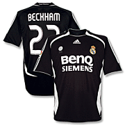 Beckham<br>Real Madrid Uit Voetbalshirt<br>2006 - 2007