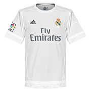 Real Madrid<br>Home Jersey<br>2015 - 2016