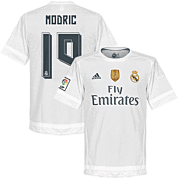 Maillot Modric<br>Real Madrid Domicile<br>2015 - 2016