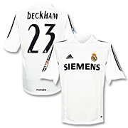 Beckham<br>Camiseta Real Madrid Local<br>2005 - 2006