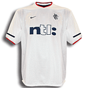 Glasgow Rangers<br>Away Shirt<br>2001 - 2002