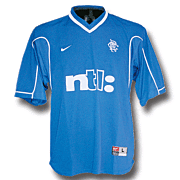 Glasgow Rangers<br>Home Shirt<br>2000 - 2001