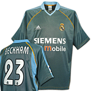 Beckham<br>Real Madrid 3rd Shirt<br>2003 - 2004