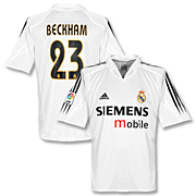 Beckham<br>Camiseta Real Madrid Local<br>2004 - 2005