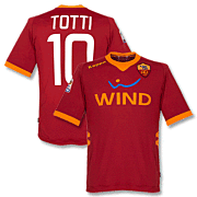 Totti<br>AS Roma Thuis Voetbalshirt<br>2011 - 2012